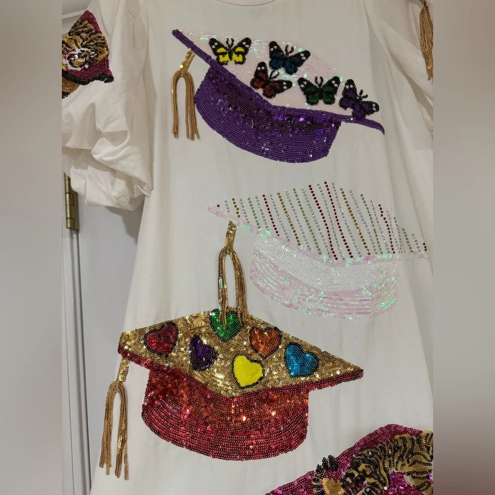 Queen of Sparkles Graduation Dress NWT- QOS size XS - Picture 9 of 12